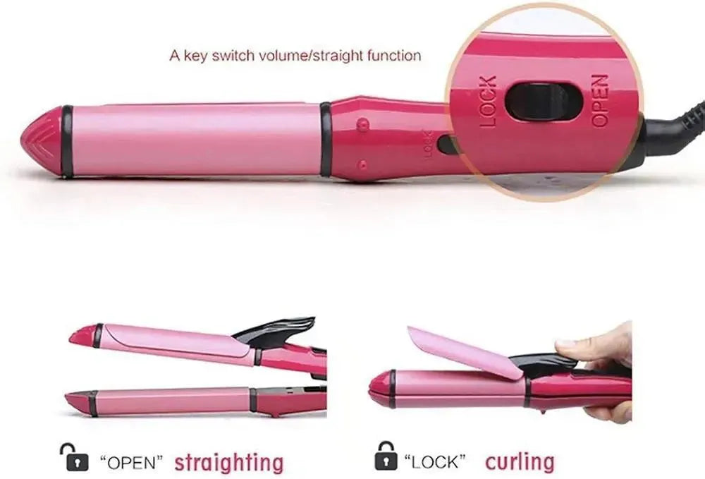 2 In 1 Nova Hair Straightener