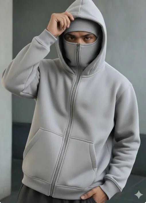 Ninja Style Fleece Zipper Hoodie