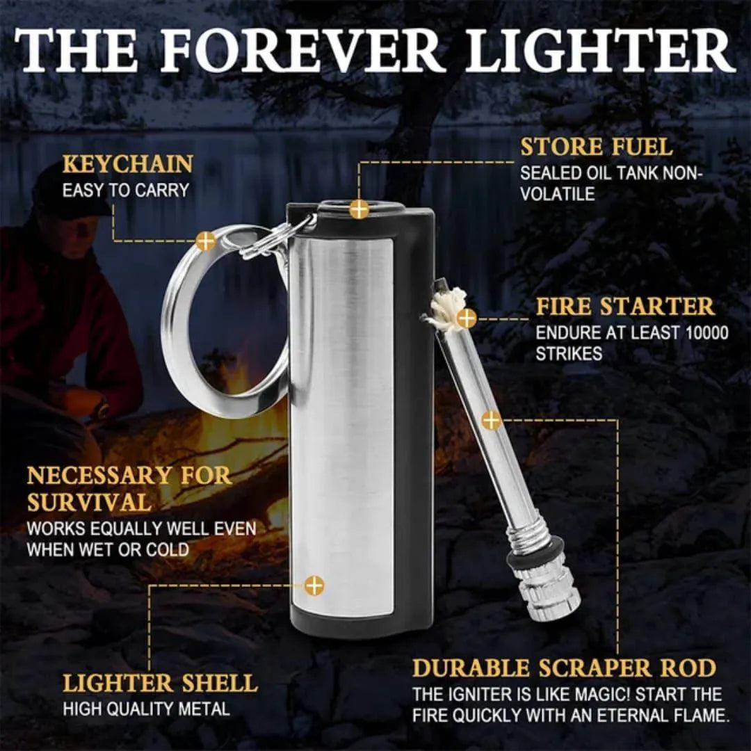 Stainless Steel Gas Lighter